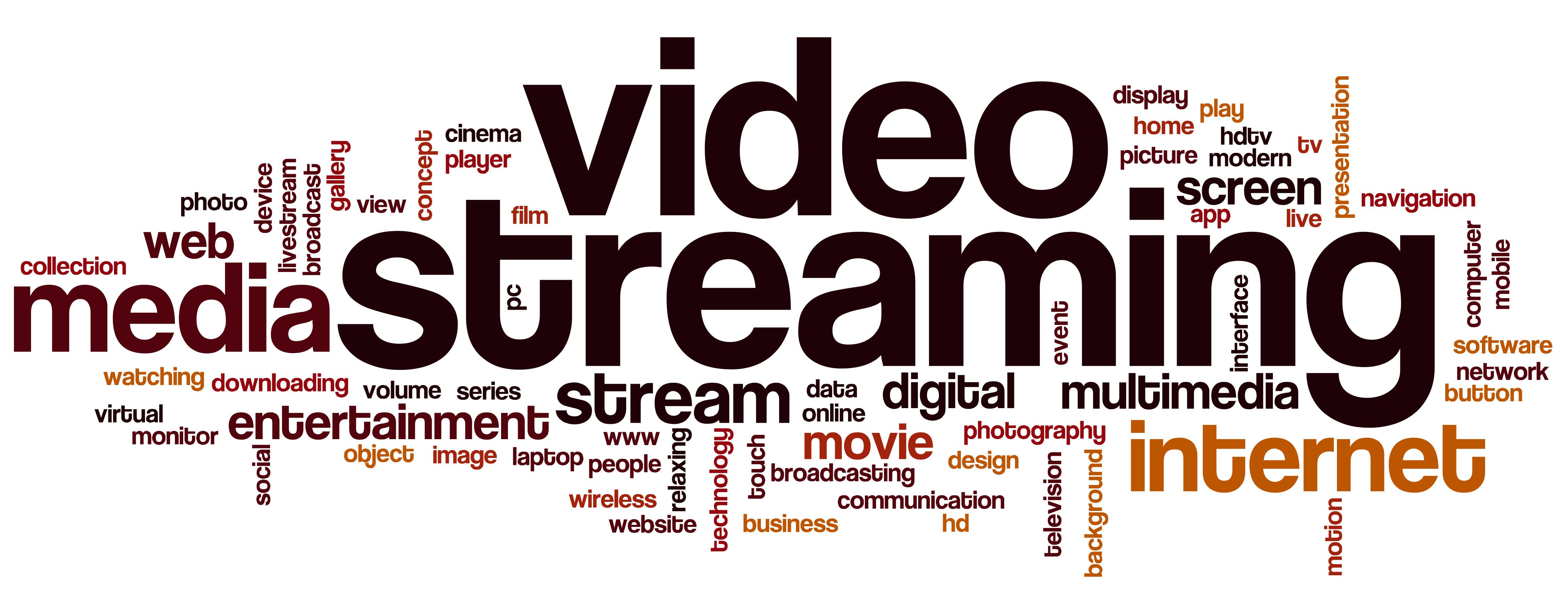 Video streaming word cloud – Digital Spirit Media